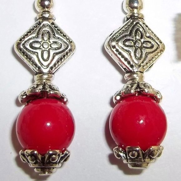 Red Earring Earring Earring Earring Earring Earring Earring Earring Earring 5231 - Picture 7 of 10